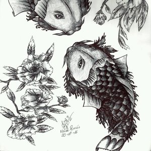 pez koi.