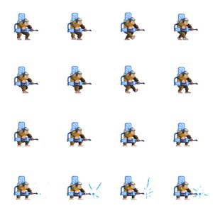 Tile personaje - Mono espacial