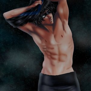 COMISSION_Nightwing fansirvea a tope para Rika