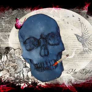 La calavera fumadora