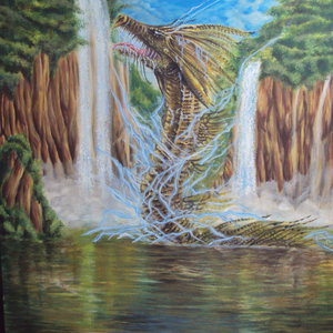 Monstruo del lago oculto