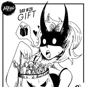 INKTOBER #28 Regalo