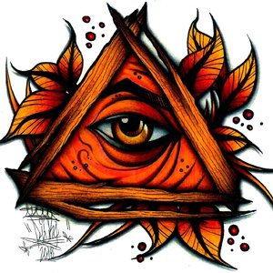 Ojo que todo lo ve (neo tradicional)
