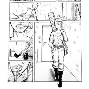 Cómic - Arriving (4 primeras páginas)