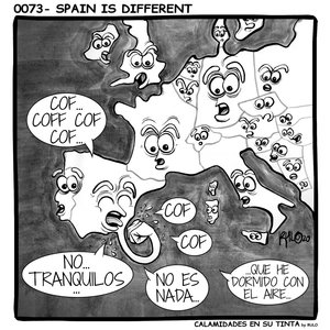 Viñeta 0073- Spain is different