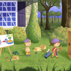 El viaje - ilustración infantil