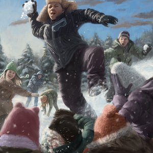 Snowball fight