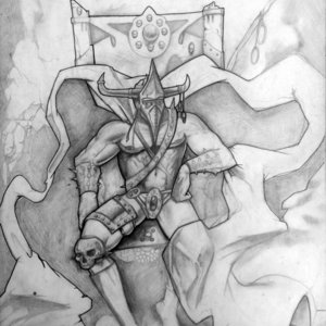 en el trono en el trono