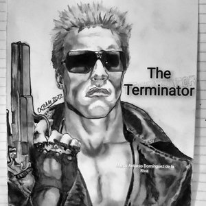 Un homenaje al Terminator de Arnold Schwarzenegger. 