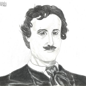 Retrato de Edgar Allan Poe