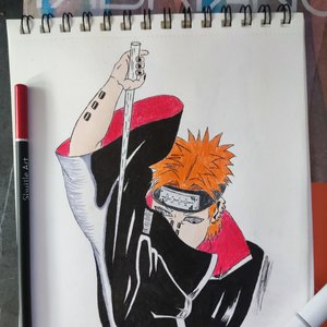 sketch pain akatsuki - Manga Naruto Shippuden 