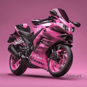 Moto kawasaki Gust