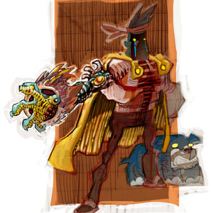 Estudio de Cyborg and Space dog