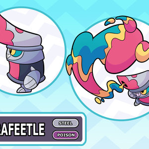 Fakemon....Grafeetle