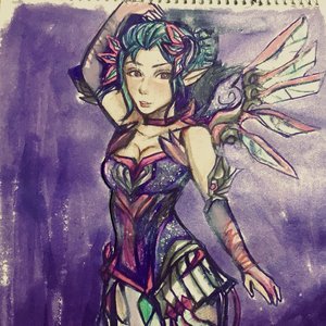 Mercy Hada de azucar Overwatch