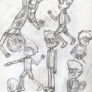 Bosquejos de personajes