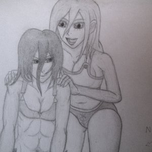 Mikasa e Historia (SNK).