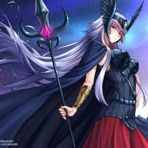 Polaris Hilda, Odin&#039;s representative / Saint Seiya