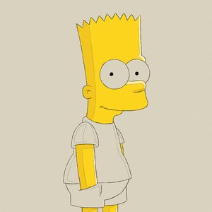 Bart Simpson Drawing Color Sketch by Oz Galeano