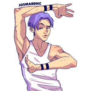 Jos pose para hacer nuevos diseños