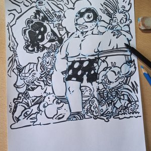 Inktober 2025 días #18 al #24