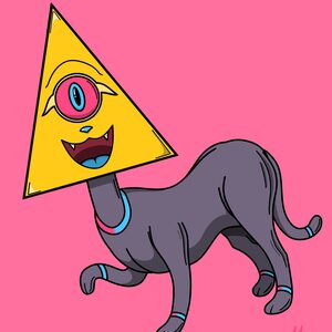 Fakemon: Pyrameow.