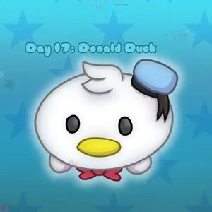 Juntsum tsum Day 17: Donald Duck