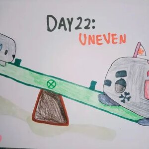 Juntsum tsum Day 22: uneven