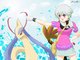 OC pokemon trainer Liz y su shiny milotic