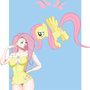 Fluttershy Humana