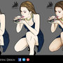 proceso de ilustracion por Venc Design