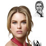 Retrato en herramienta Malla de degradado en Adobe Illustrator por Venc Design