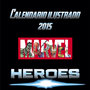 Calendario Ilustrado 2015 MARVEL HÉROES 