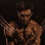 WOLVERINE PIROGRABADO EN CUERO