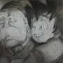 dragon ball z goku y abuelo