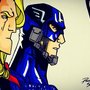 dibujo fan art civil war