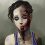 Zombie Girl Portrait