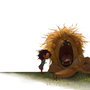 La niña y el León