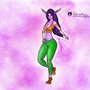 Elfa de la noche Pinup