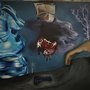 La pérdida de la razón en la catástrofe | pintura al óleo