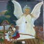 ÁNGEL DE LA GUARDA (OLEO 43X48)
