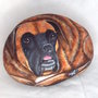 Boxer piedra personalizada