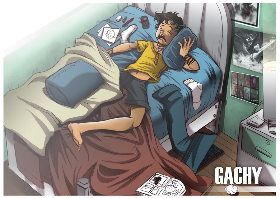 MI CUARTO por gachycelta Dibujando