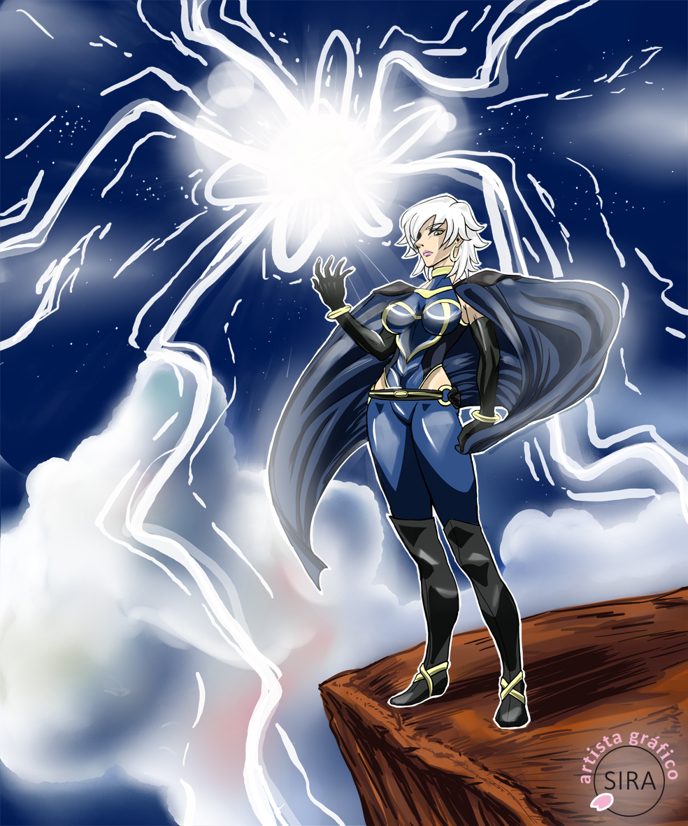 Storm De X Men Version Anime Por Sira Dibujando