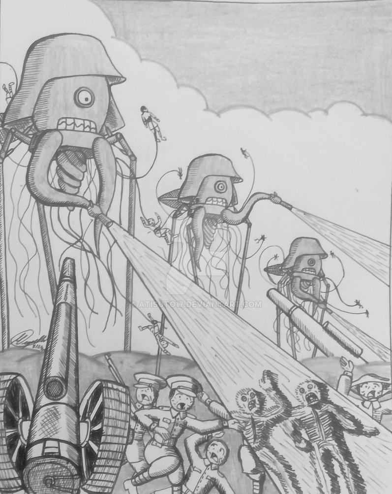 War of the Worlds by H. G. Wells por atisuto17 Dibujando