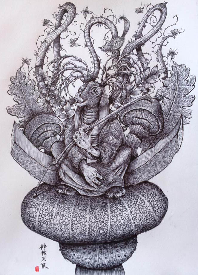 Magic pythoness por mikecalderon77 Dibujando