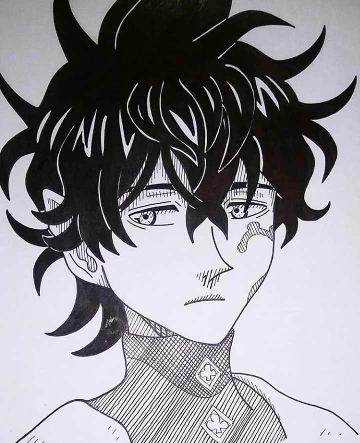 Yuno Elf (black clover fanart) por bigfrikibang Dibujando