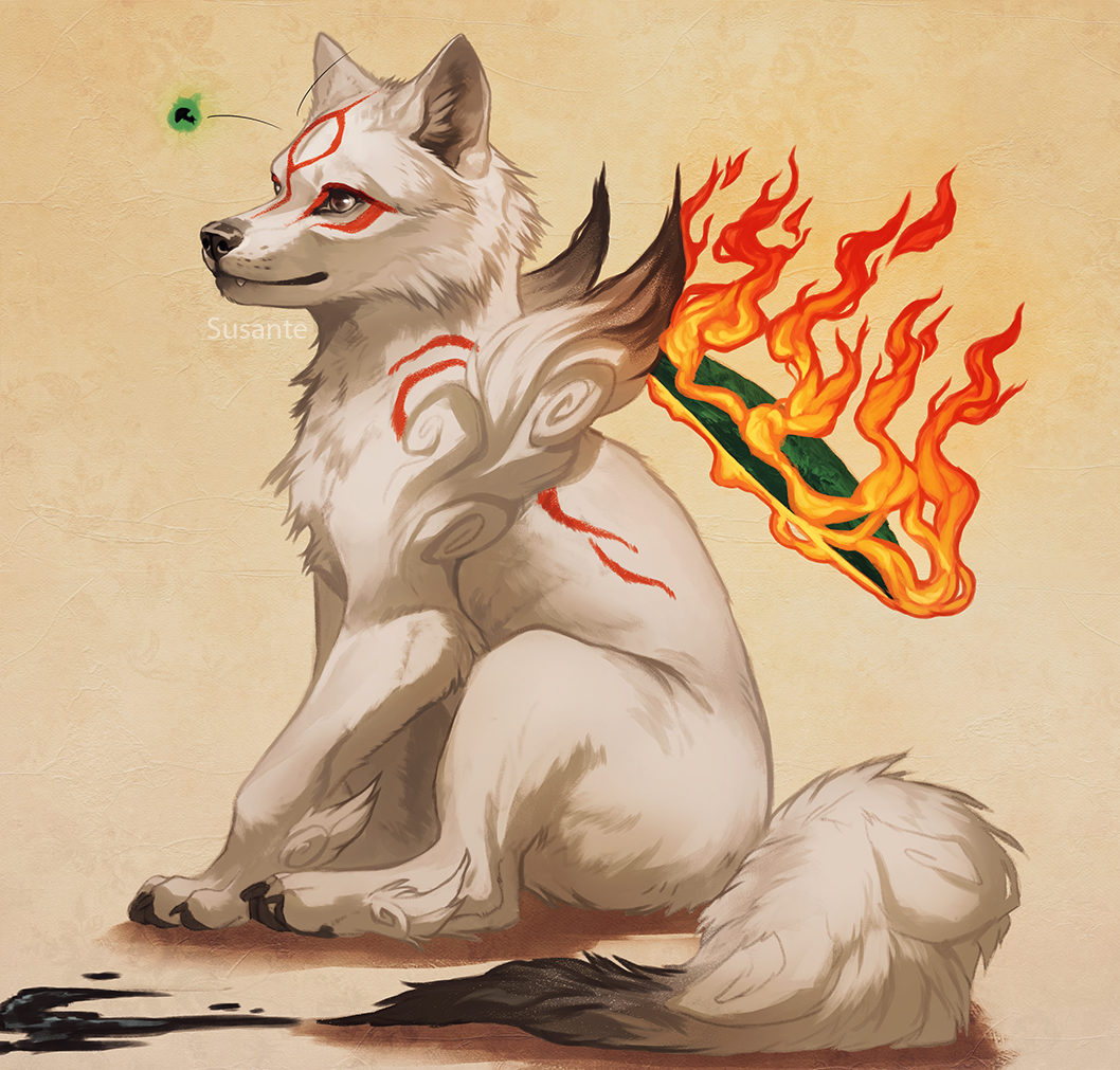 Okami por SusanteArt | Dibujando